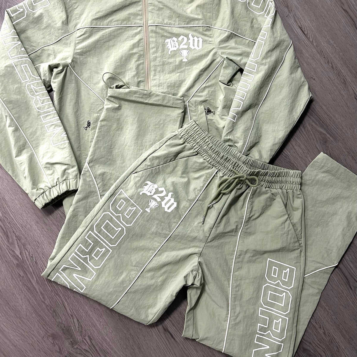 Green Windbreaker BOTTOM