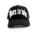 Suede trucker hat