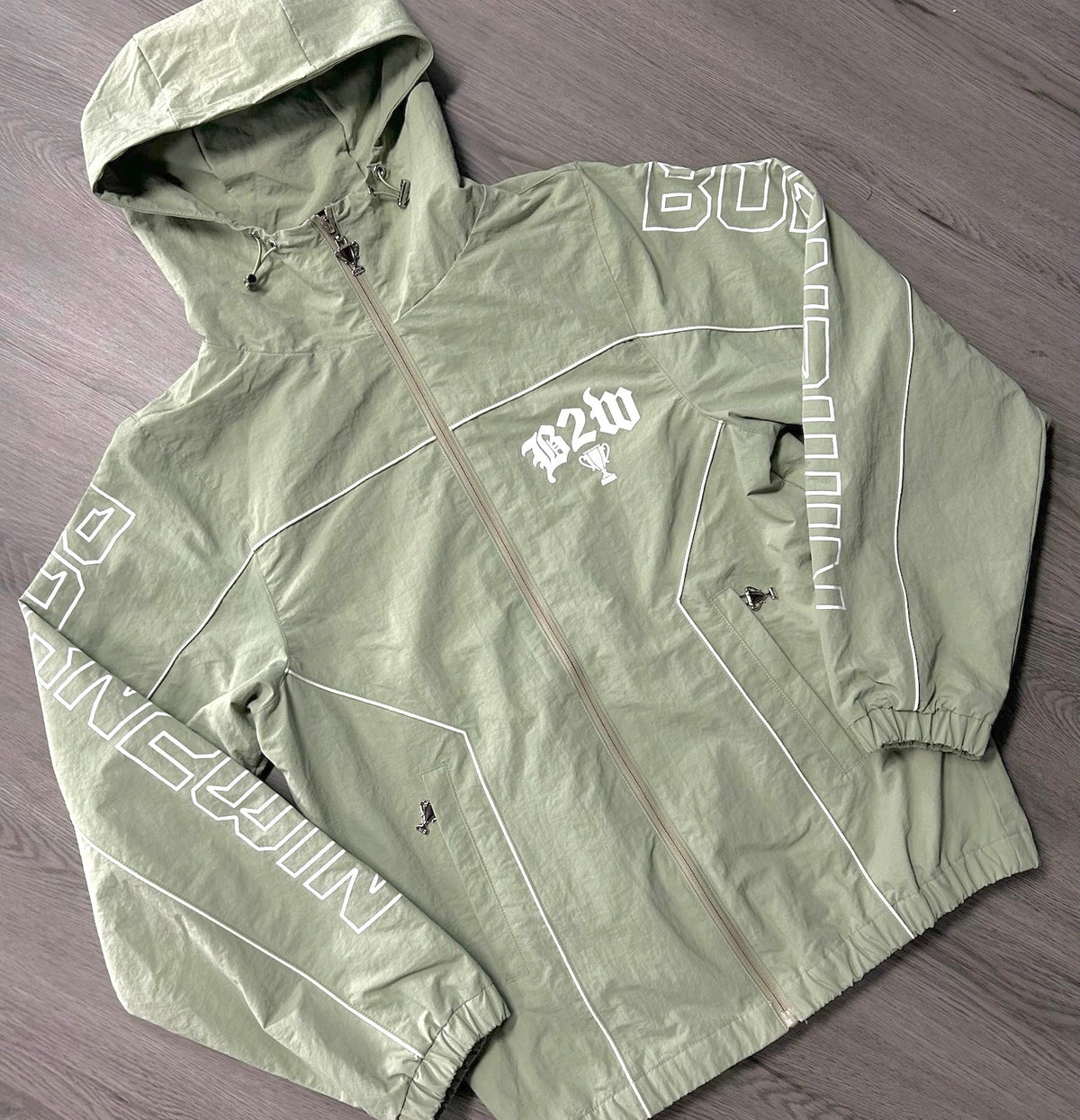 Green Windbreaker TOP