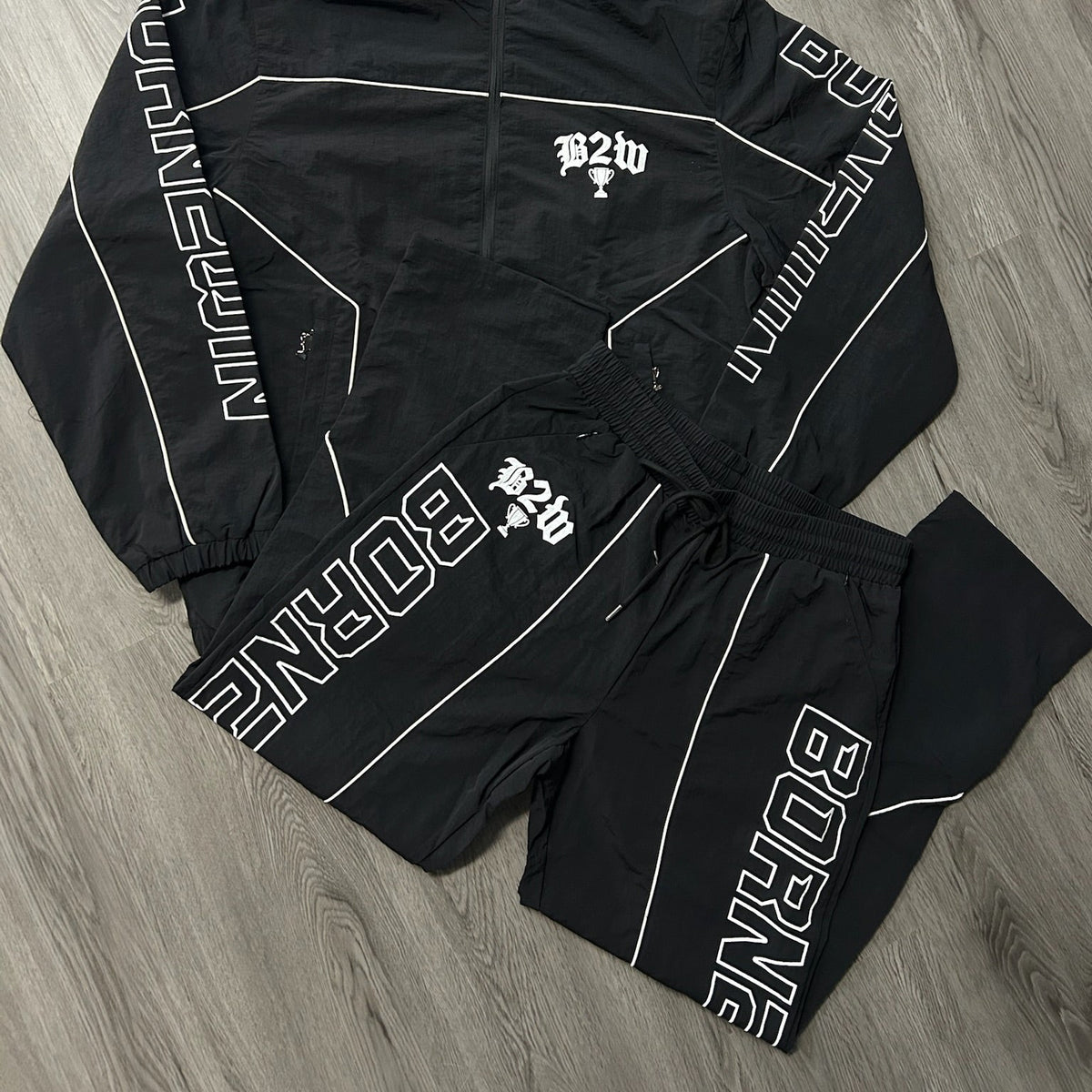 Black Windbreaker BOTTOM