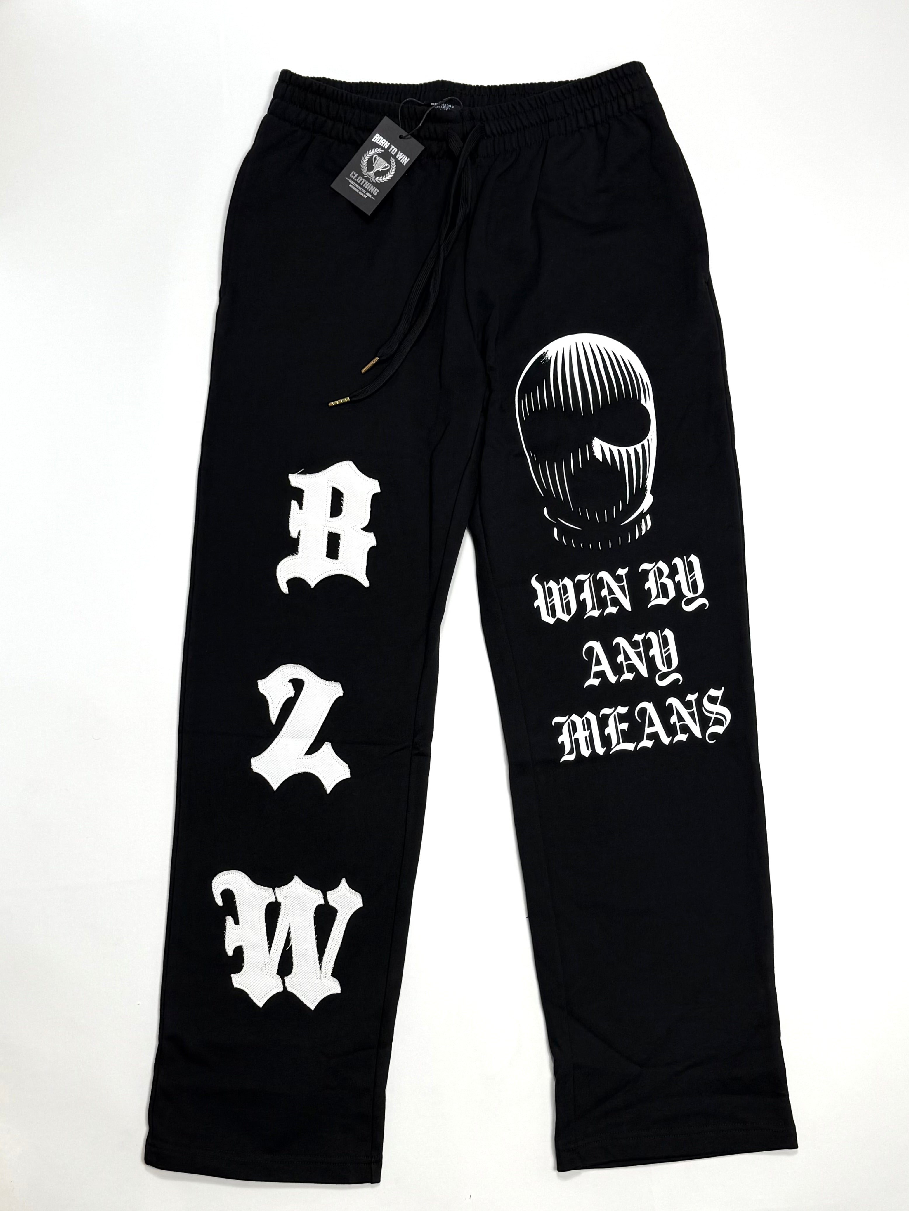 B2W by any means Black sweats